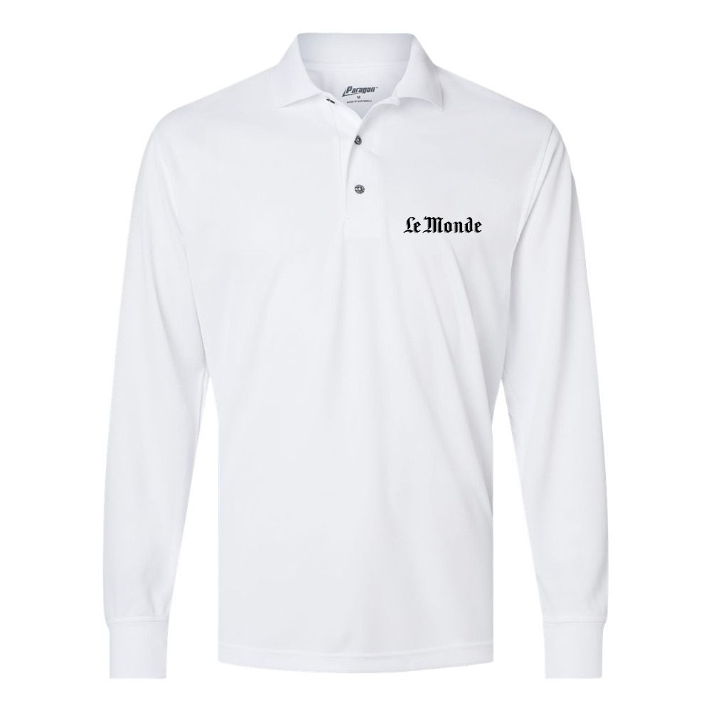 Men's Le Monde Paragon Prescott Long Sleeve Polo