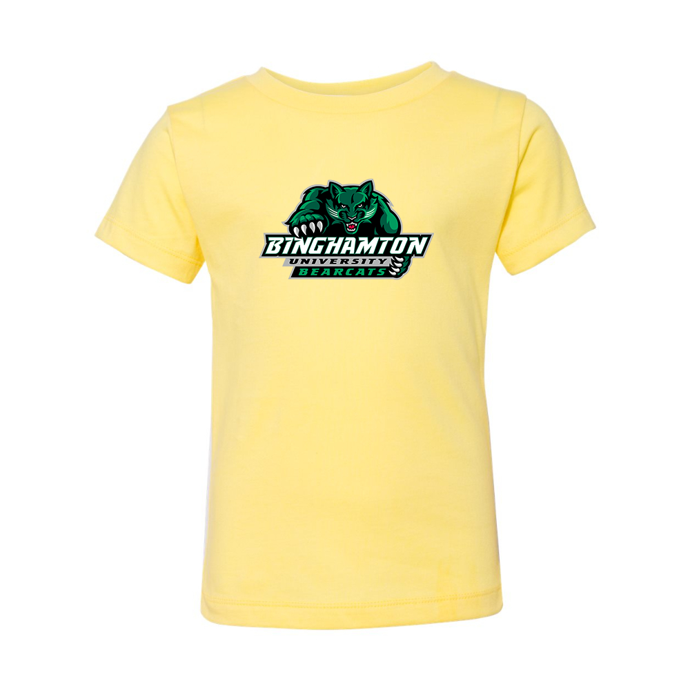 Binghamton Bearcats BELLA CANVAS Toddler Jersey Tee