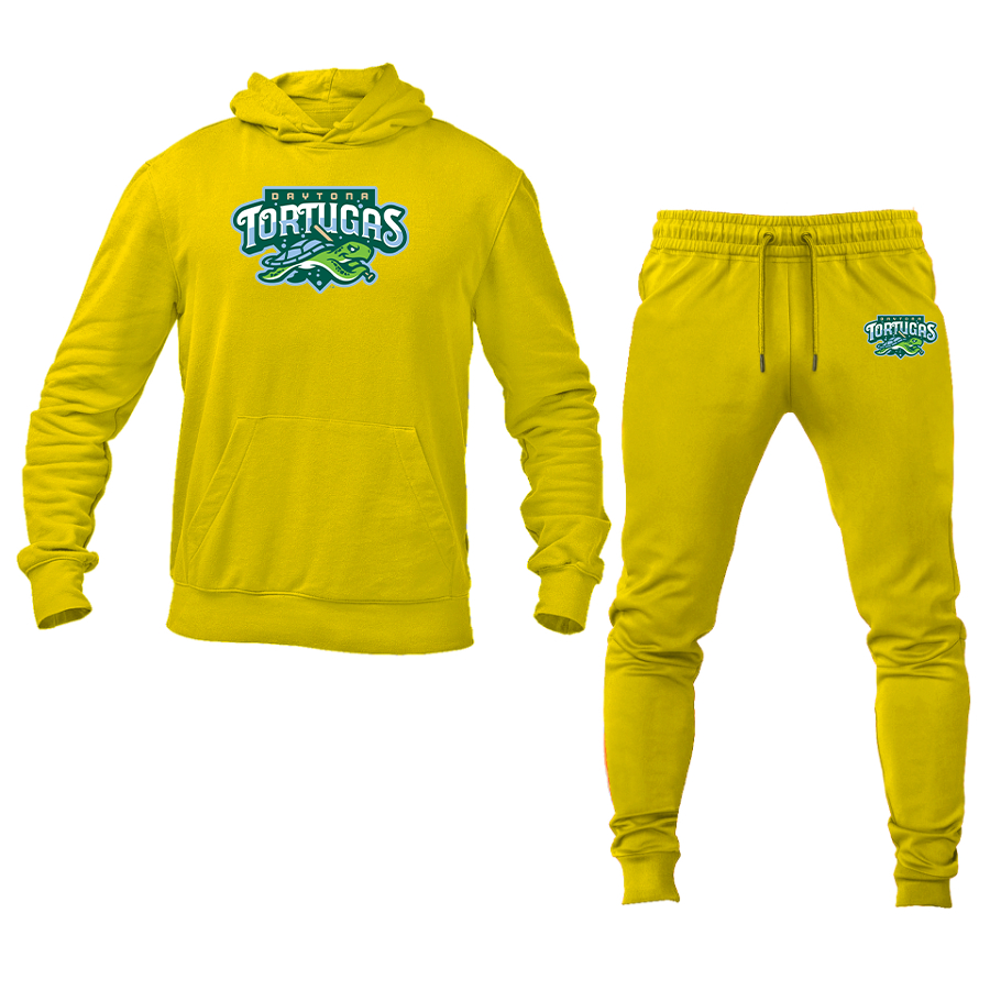 Men's Daytona Tortugas Logo Hoodie Joggers Set