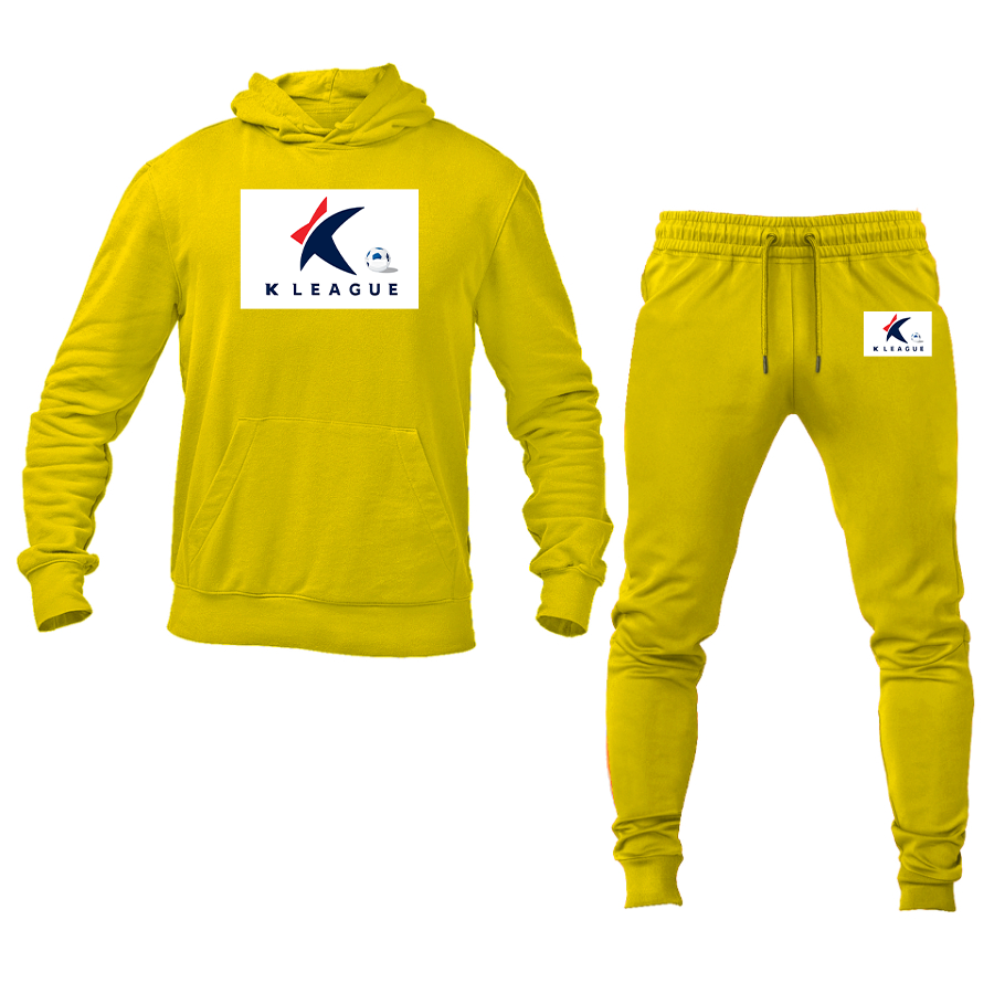 Men's K League Logo Hoodie Joggers Set