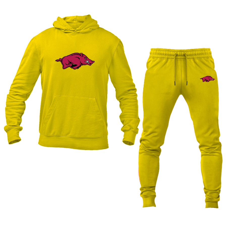 Men's Arkansas Razorbacks Hoodie Joggers Set
