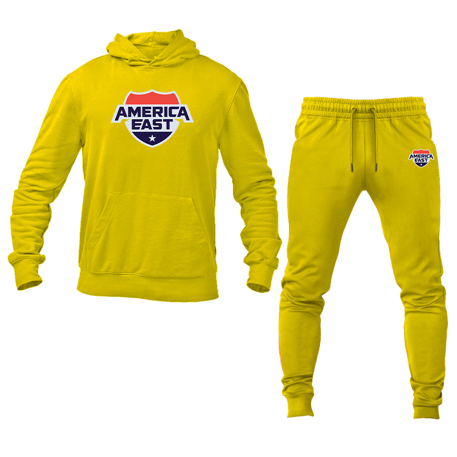 Men's America East Conference Hoodie Joggers Set