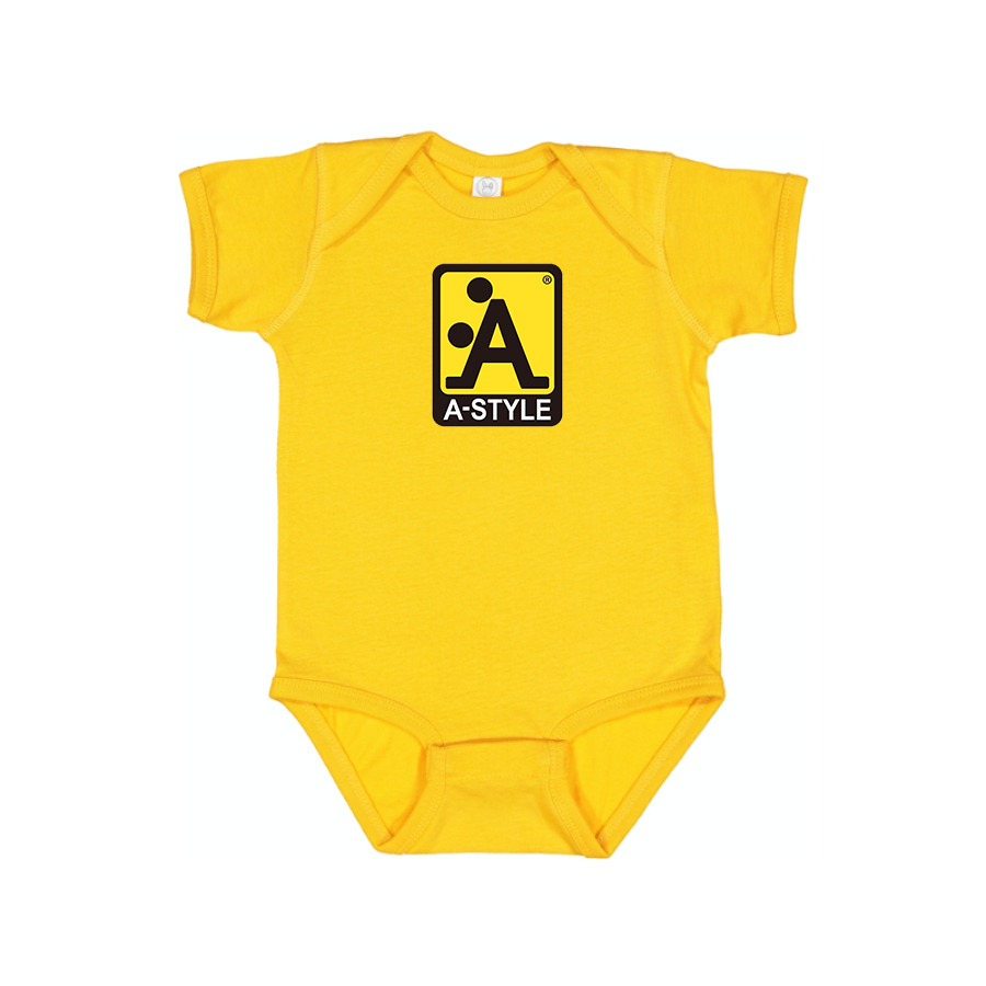 A Style Logo Baby Onesie Romper