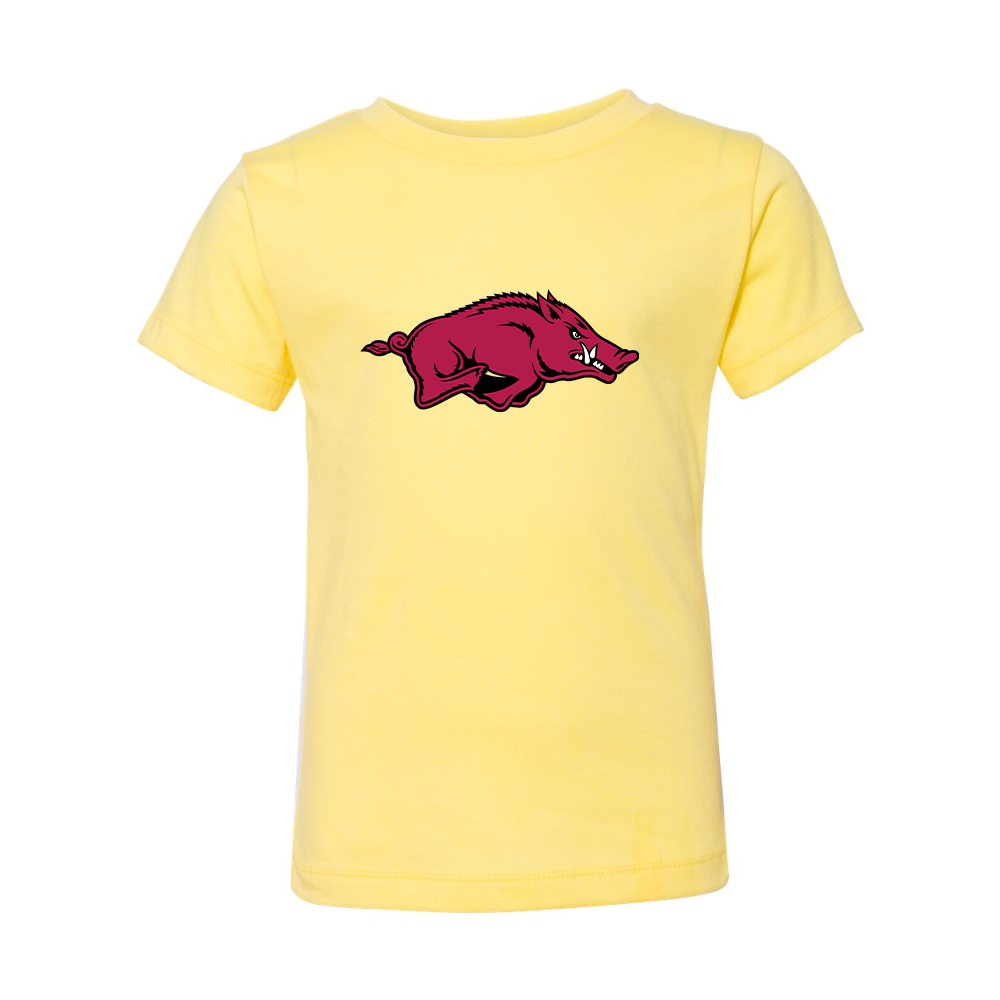 Arkansas Razorbacks BELLA CANVAS Toddler Jersey Tee