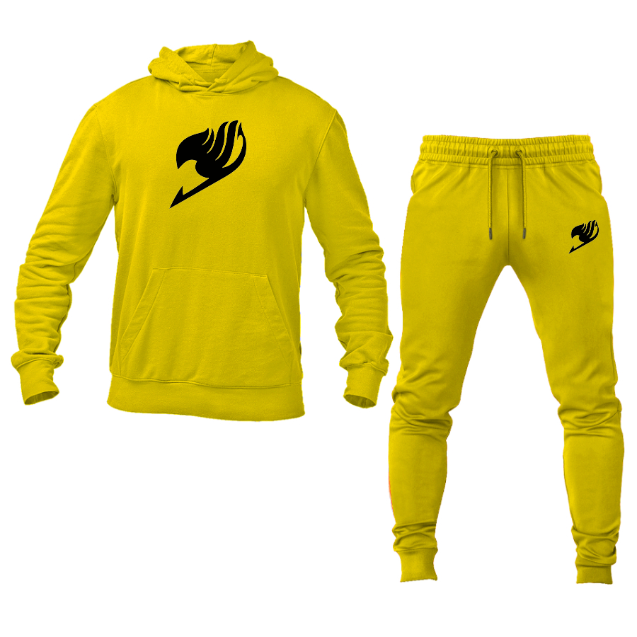 Men's Fairy Tail Hoodie Joggers Set