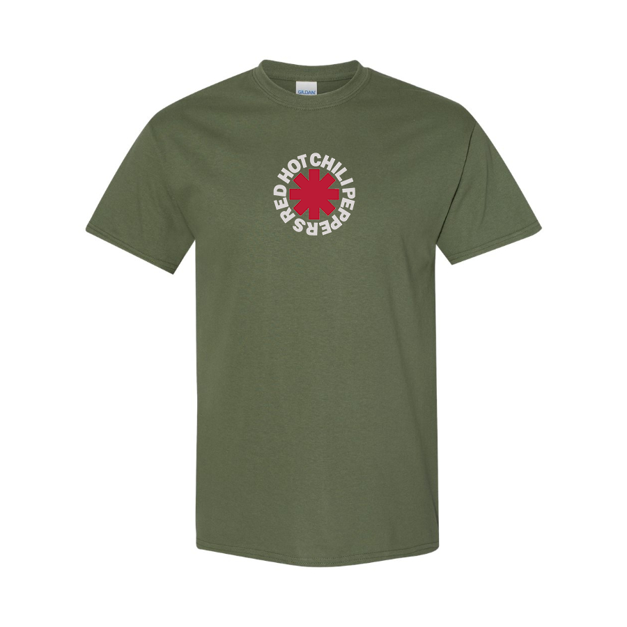 Men's Red Hot Chili Peppers Logo Cotton T-Shirt