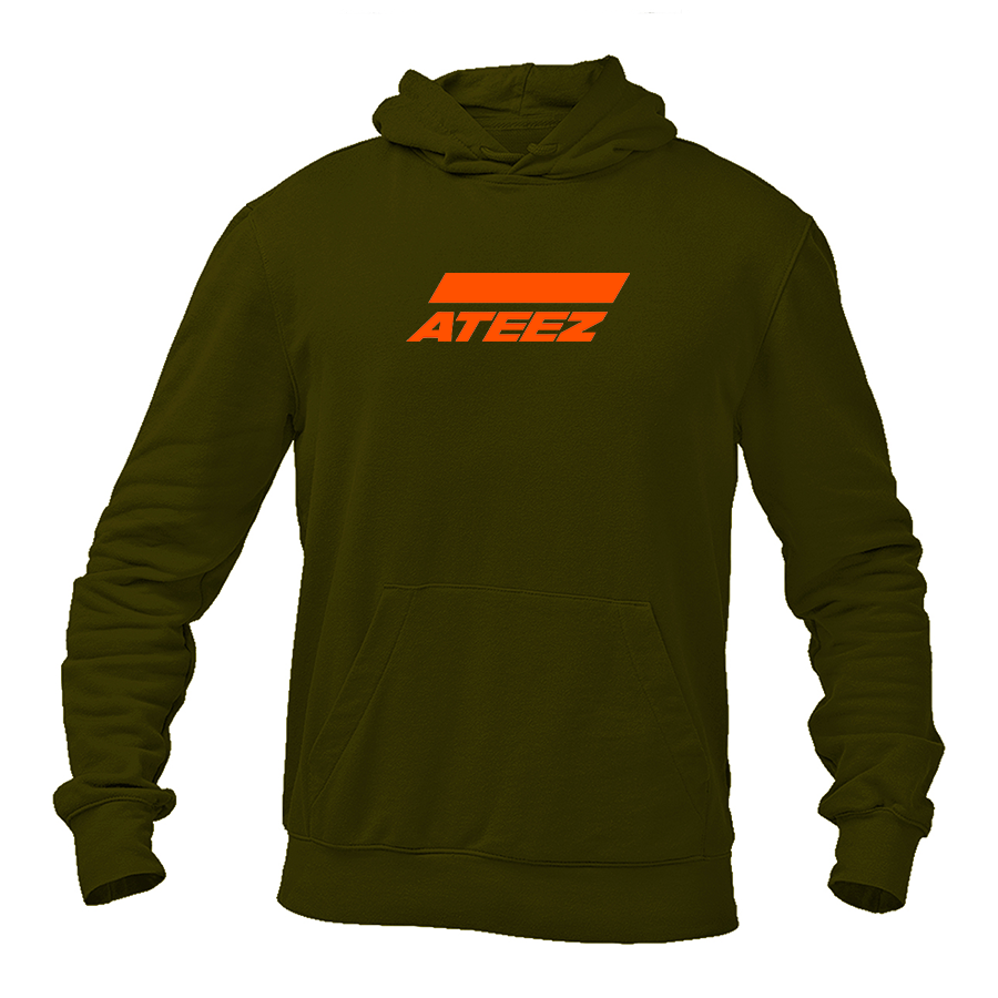 Men's Ateez Logo Pullover Hoodie