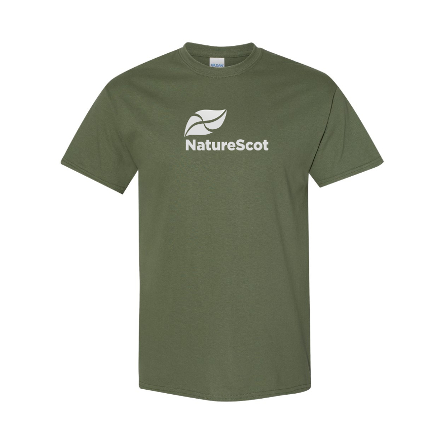 Men's Nature Scot Logo Cotton T-Shirt