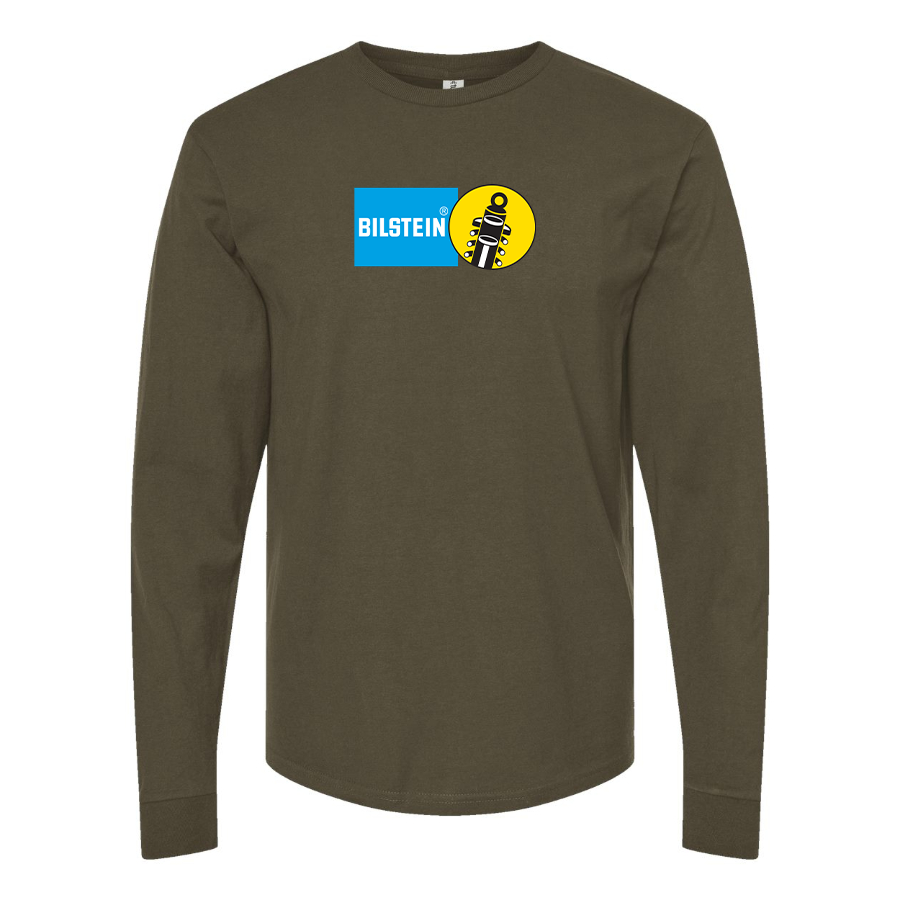 Men's Bilstein Logo Cotton Long Sleeve T-Shirt