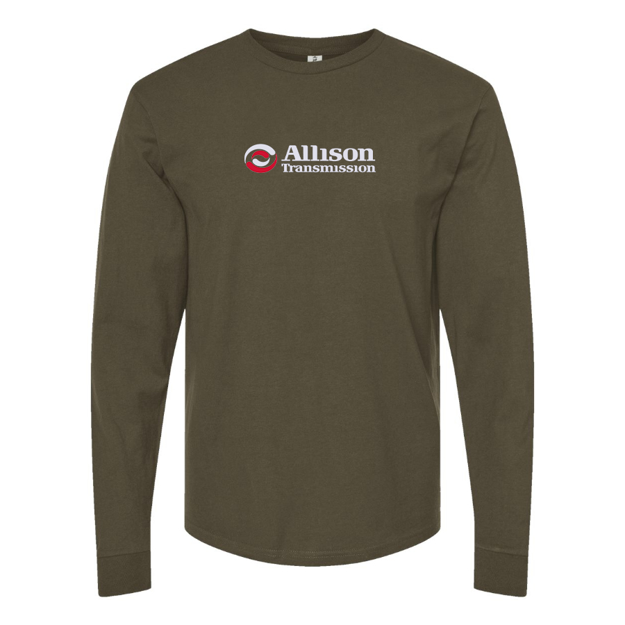Men's Allison Transmission Logo Cotton Long Sleeve T-Shirt