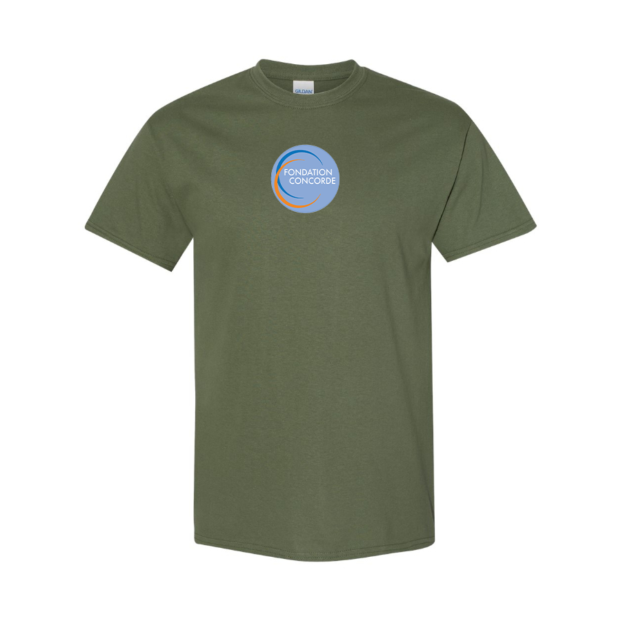 Men's Fondation Concorde Logo Cotton T-Shirt