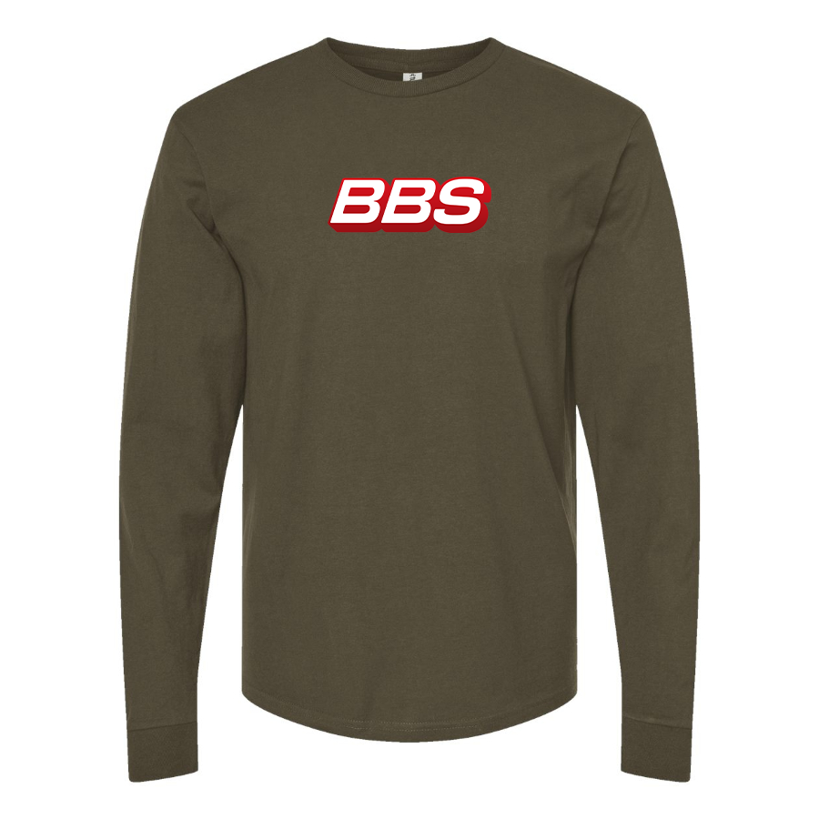Men's BBS Logo Cotton Long Sleeve T-Shirt