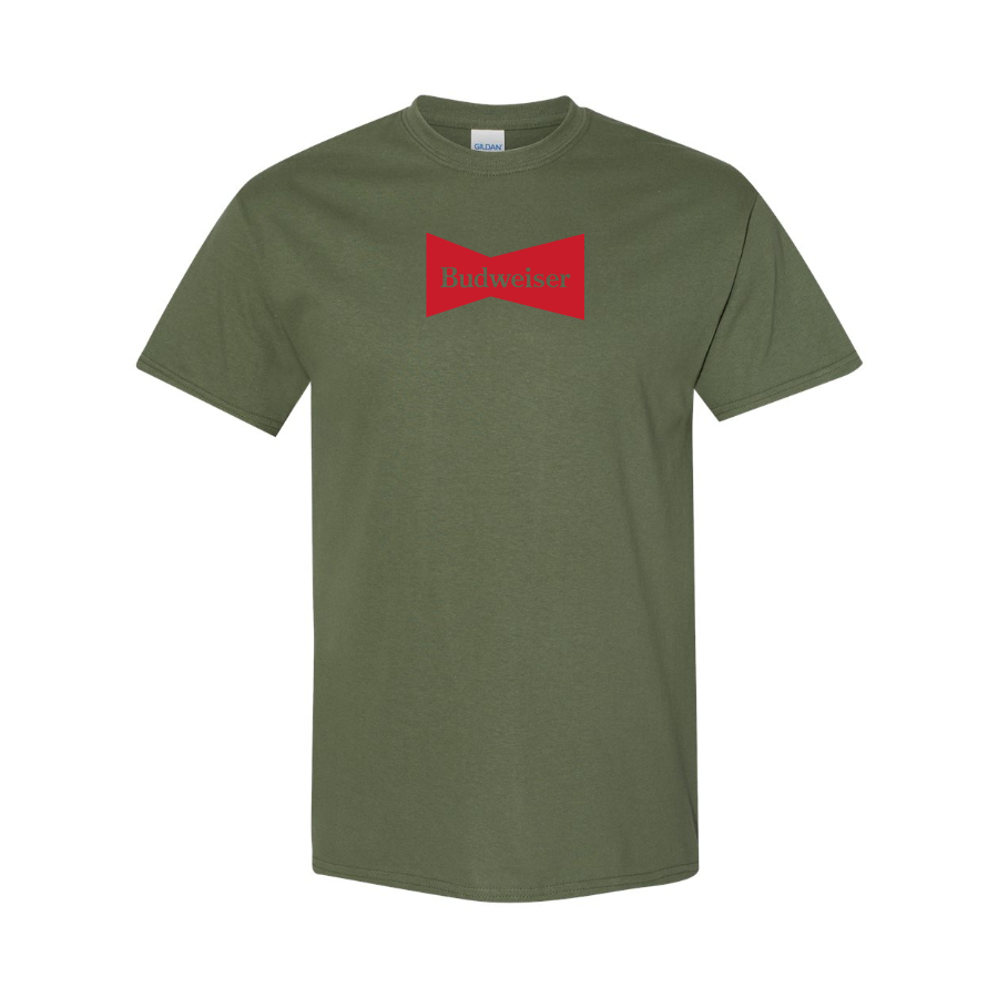 Men's Budweiser Logo Cotton T-Shirt