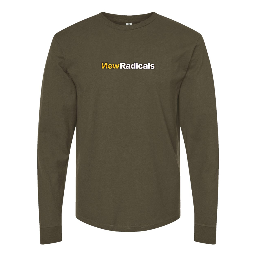 Men's New Radicals Logo Cotton Long Sleeve T-Shirt