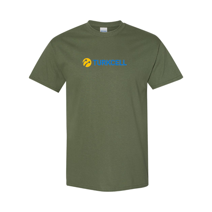 Men's TurkCell Logo Cotton T-Shirt