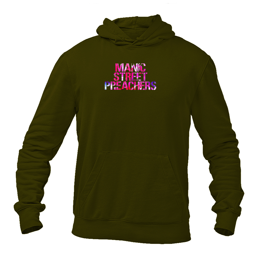 Men's Manic Street Preachers Logo Pullover Hoodie