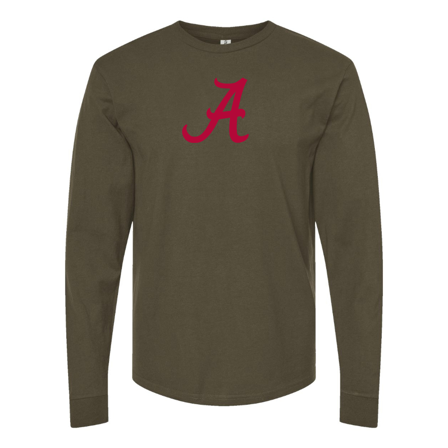 Men's Alabama Crimson Tide Logo Cotton Long Sleeve T-Shirt