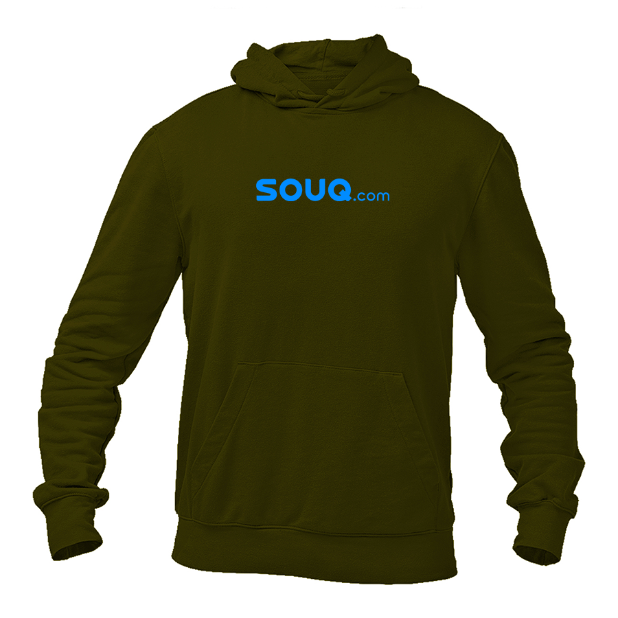 Men's Souq.com Logo Pullover Hoodie