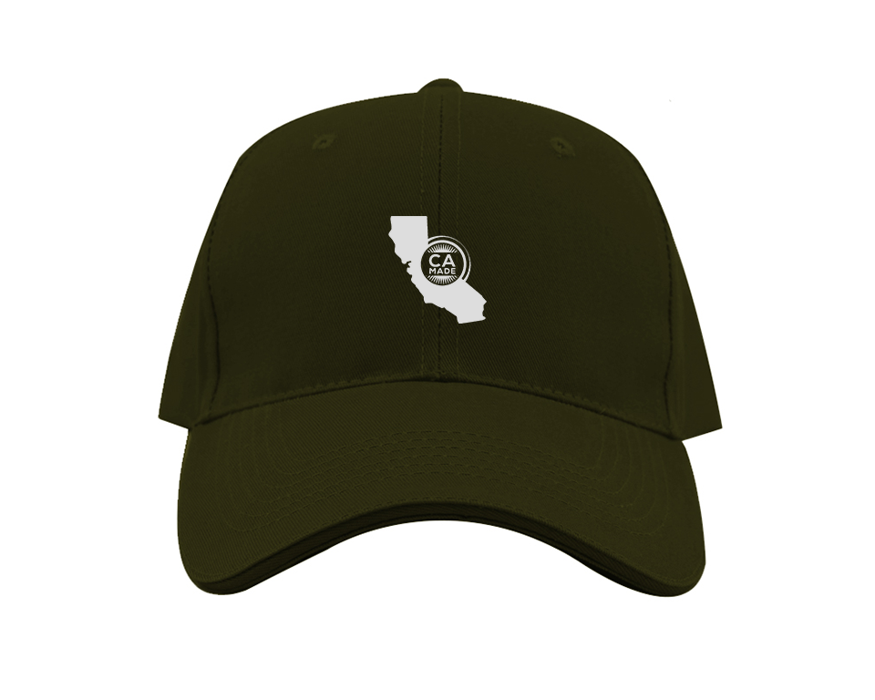 California Made Logo Dad Baseball Cap Hat