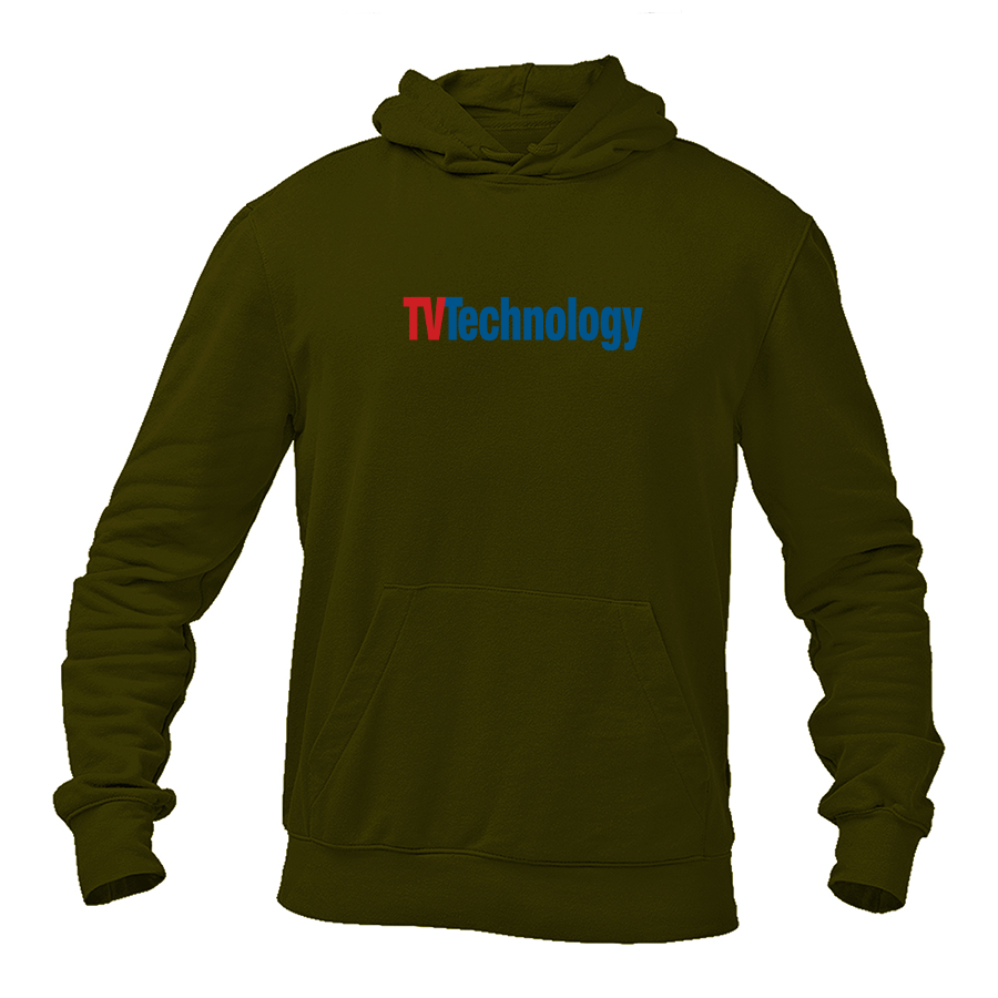 Men's TV Technology Logo Pullover Hoodie