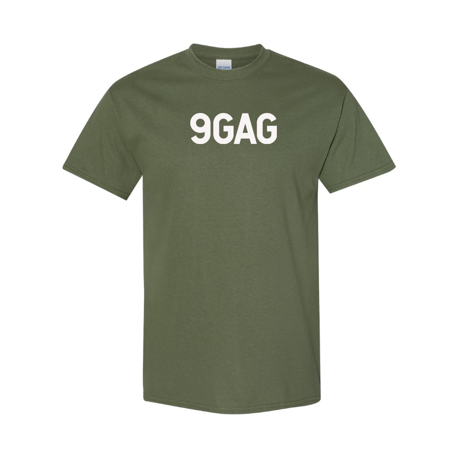 Men's 9gag Logo Cotton T-Shirt