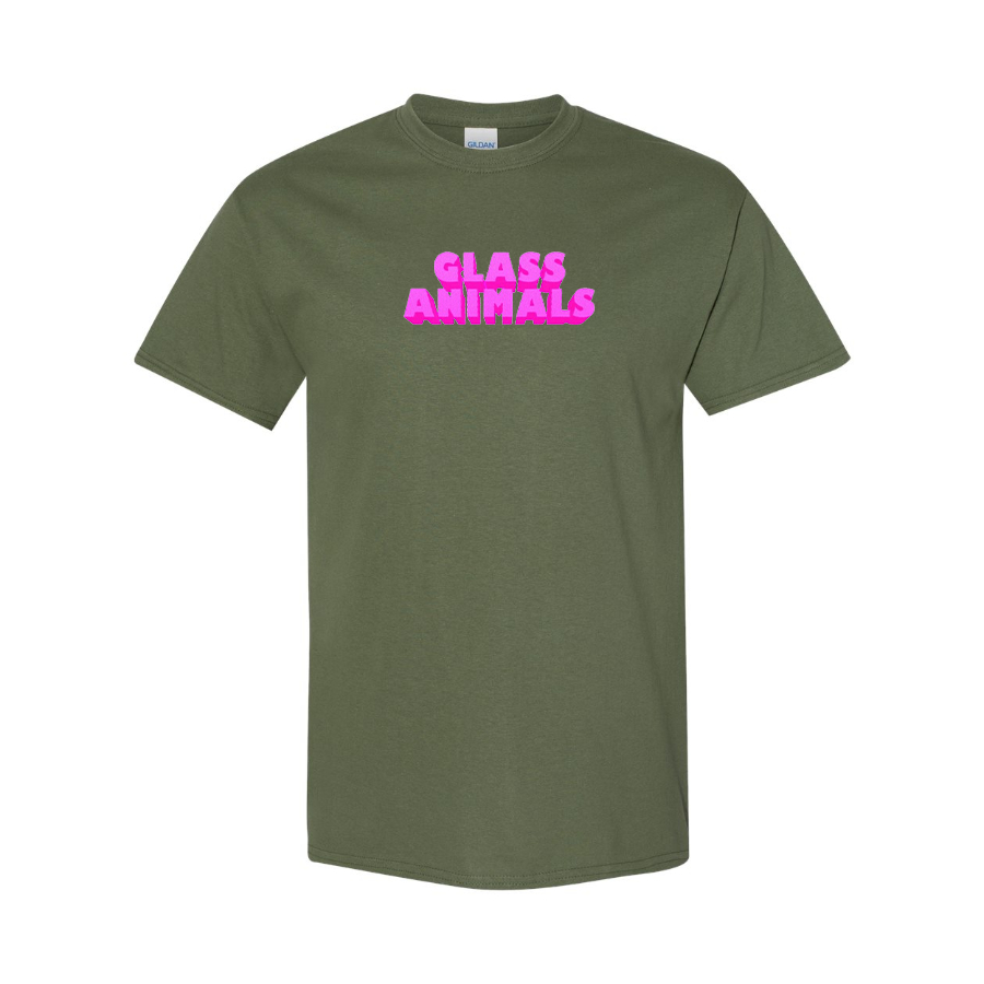 Men's Glass Animals Logo Cotton T-Shirt