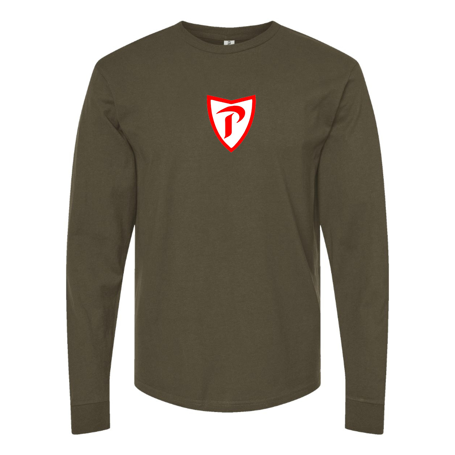 Men's Prince Motor Company Logo Cotton Long Sleeve T-Shirt
