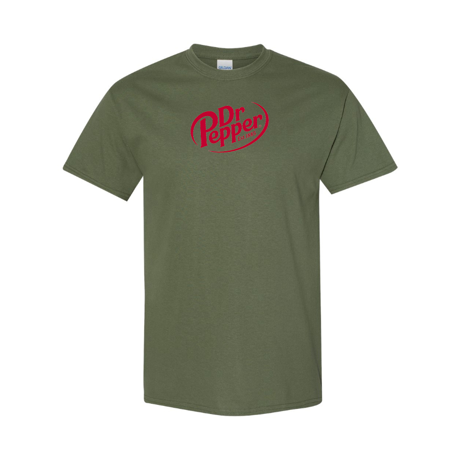 Men's Dr Pepper Logo Cotton T-Shirt