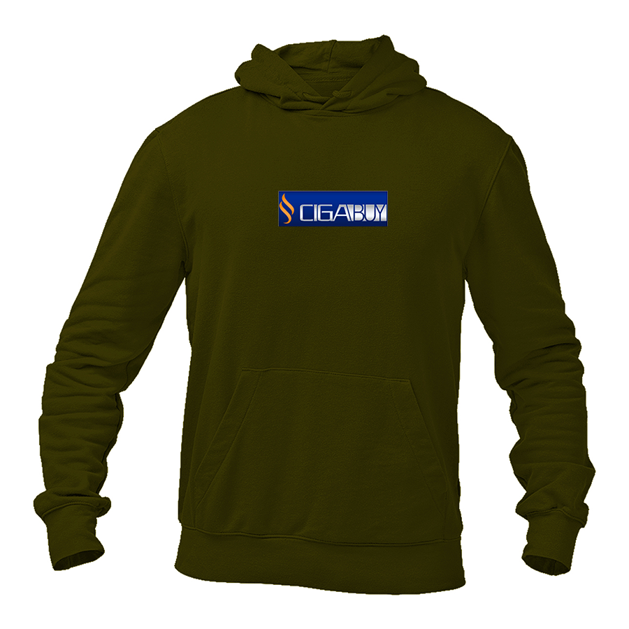 Men's CigaBuy Logo Pullover Hoodie