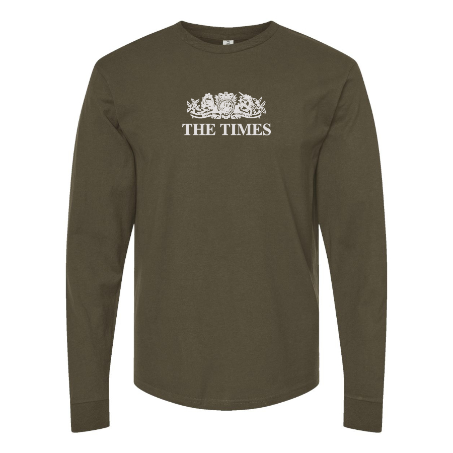 Men's The Times Cotton Long Sleeve T-Shirt
