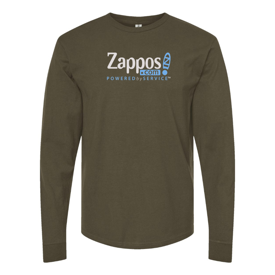 Men's Zappos Logo Cotton Long Sleeve T-Shirt