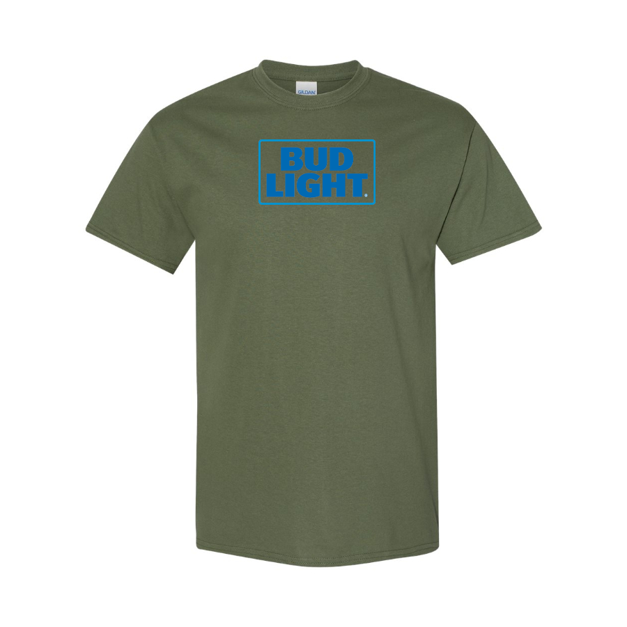 Men's Bud Light Logo Cotton T-Shirt