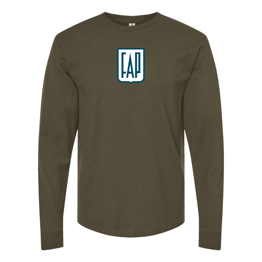 Men's FAP Logo Cotton Long Sleeve T-Shirt