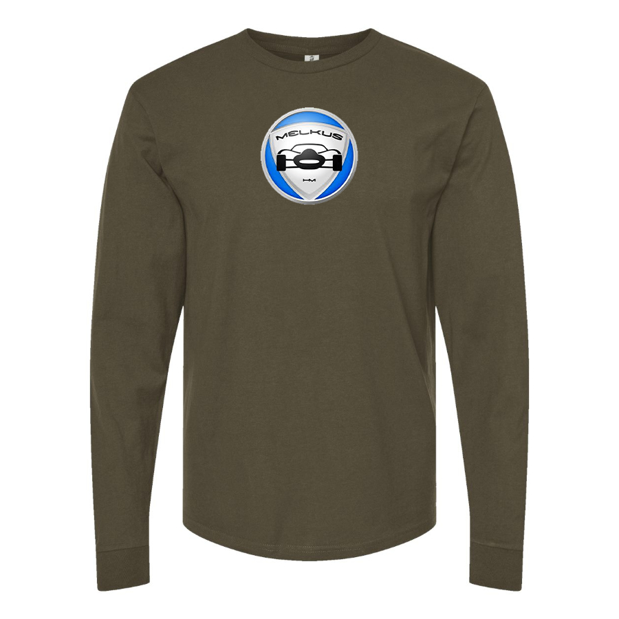 Men's Melkus Logo Cotton Long Sleeve T-Shirt