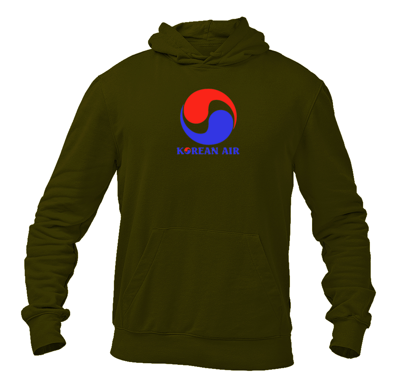 Men's Korean Air Logo Pullover Hoodie