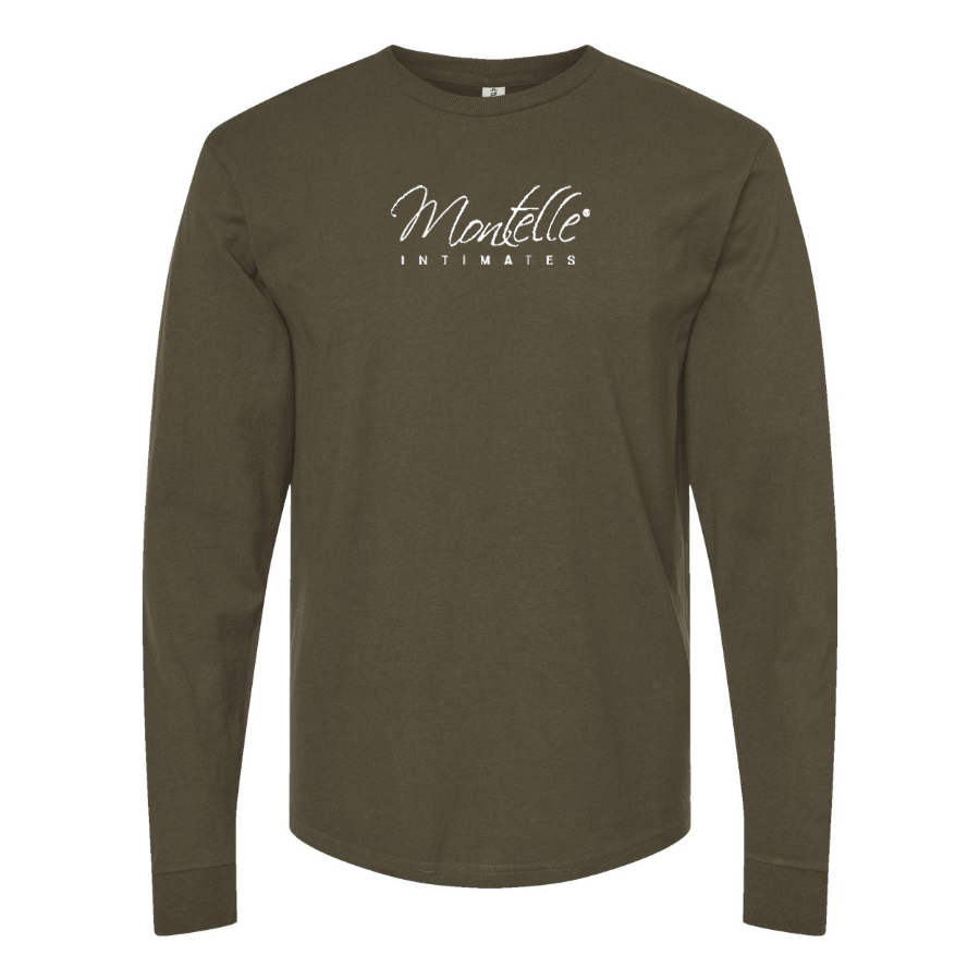 Men's Montelle Intimates Logo Cotton Long Sleeve T-Shirt