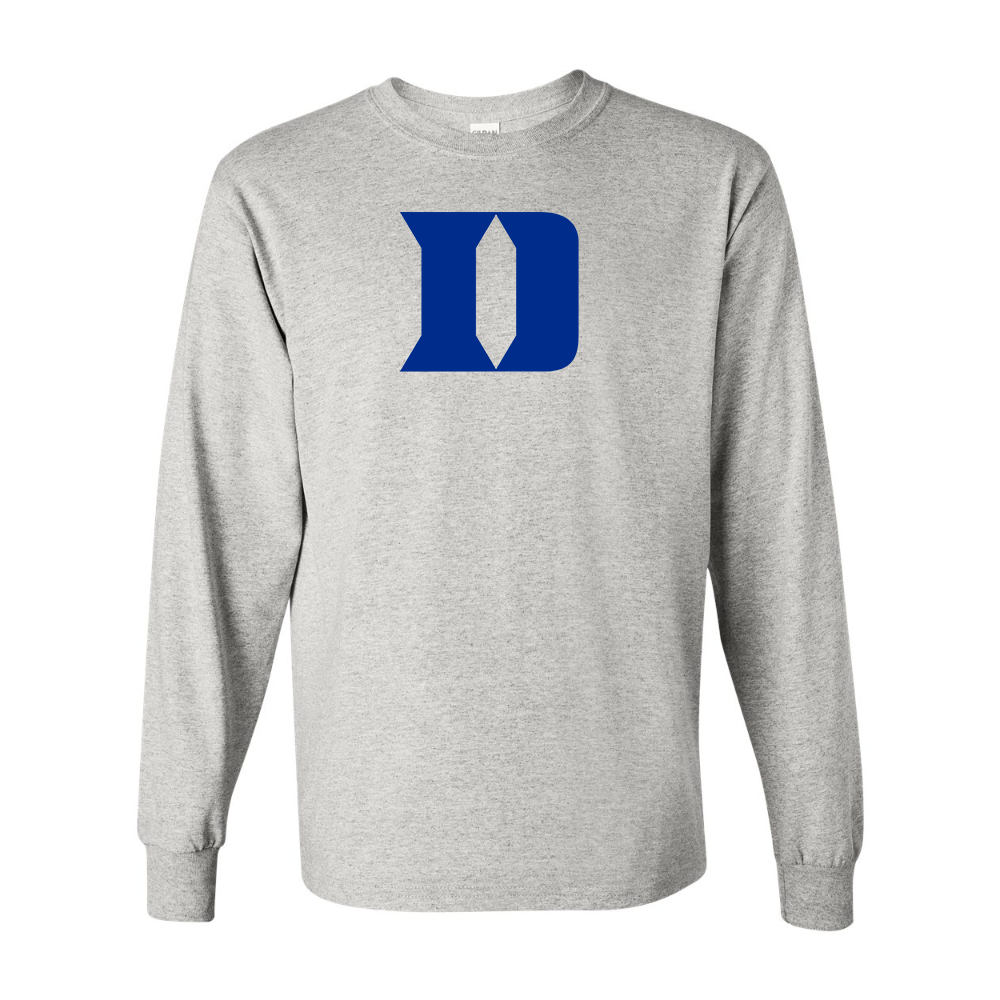 Men's Duke Blue Devils Gildan Heavy Cotton Long Sleeve T-Shirt
