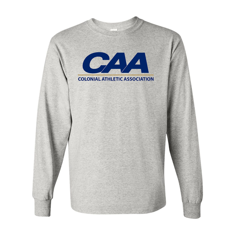 Men's Colonial Athletic Association Gildan Heavy Cotton Long Sleeve T-Shirt