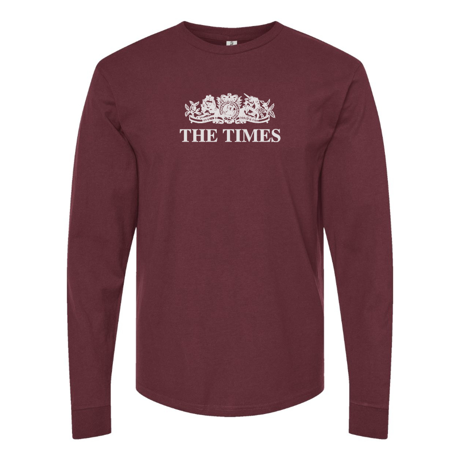Men's The Times Cotton Long Sleeve T-Shirt