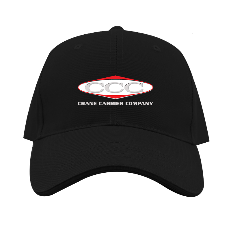 Crane Carrier Company Logo Dad Baseball Cap Hat