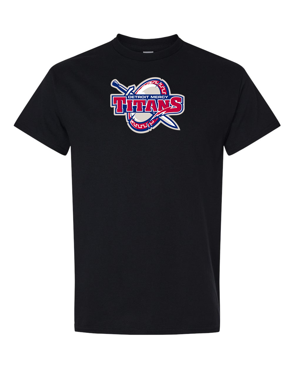 Men's Detroit Titans Gildan Heavy Cotton T-Shirt