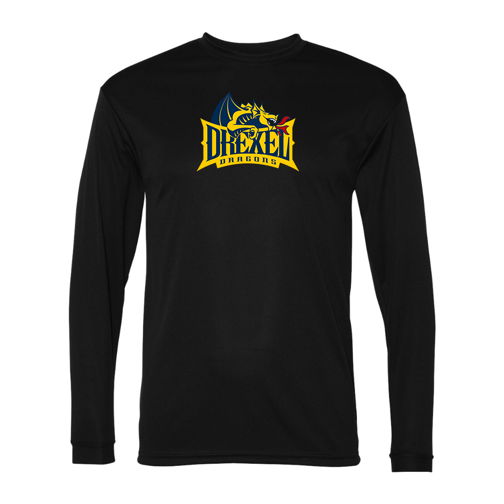Men's Drexel Dragons Performance Long Sleeve T-Shirt
