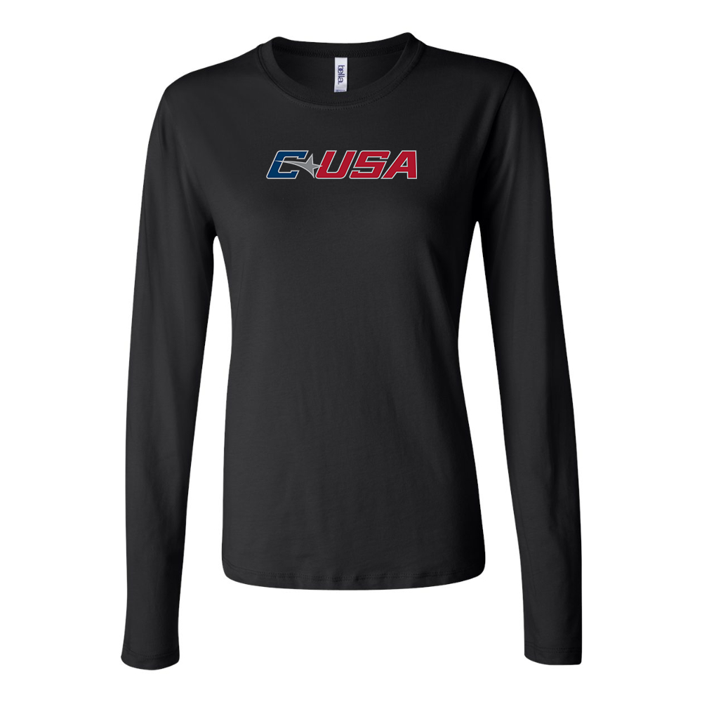 BELLA CANVAS Conference USAl Jersey Long Sleeve Tee