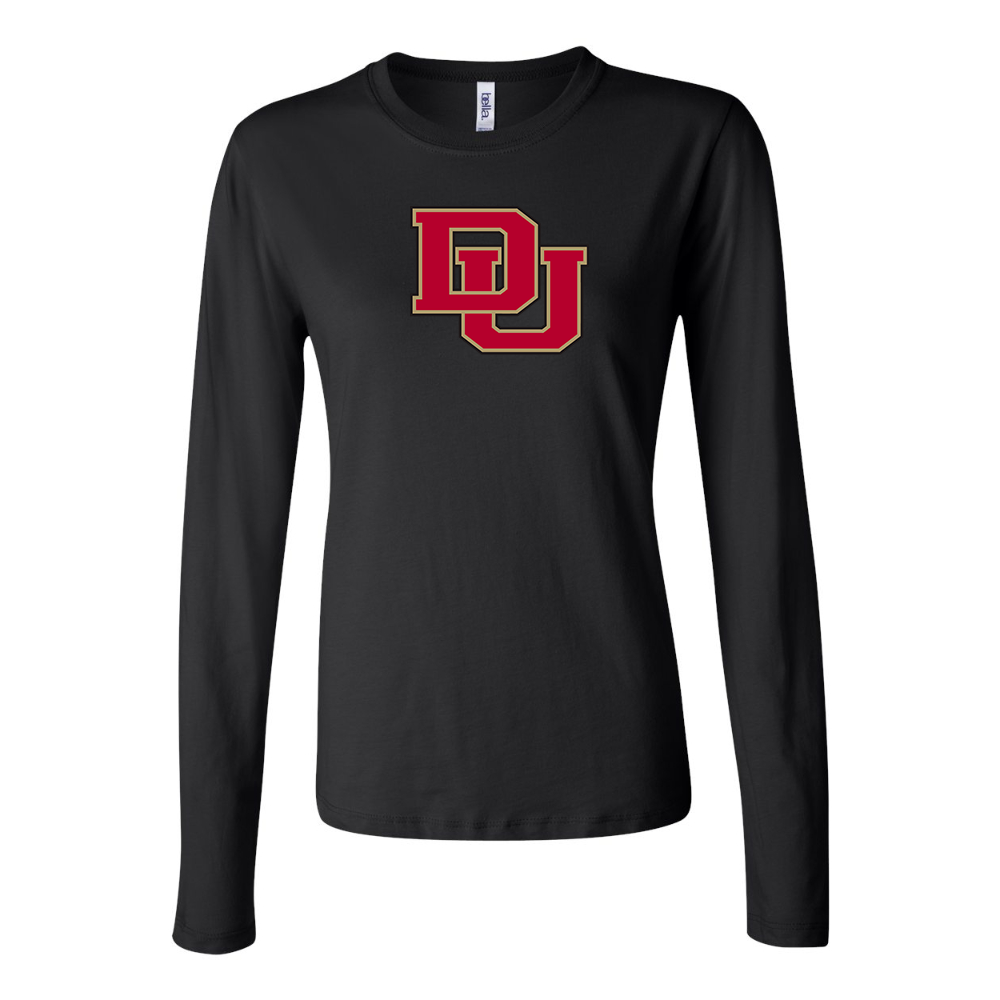 BELLA CANVAS Denver Pioneers Jersey Long Sleeve Tee