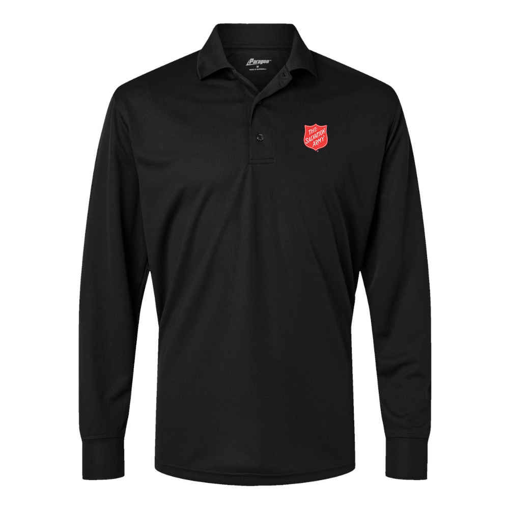Men's The Salvation Army Paragon Prescott Long Sleeve Polo