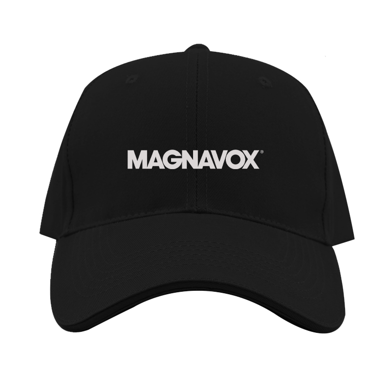 Magnavox Logo Dad Baseball Cap Hat