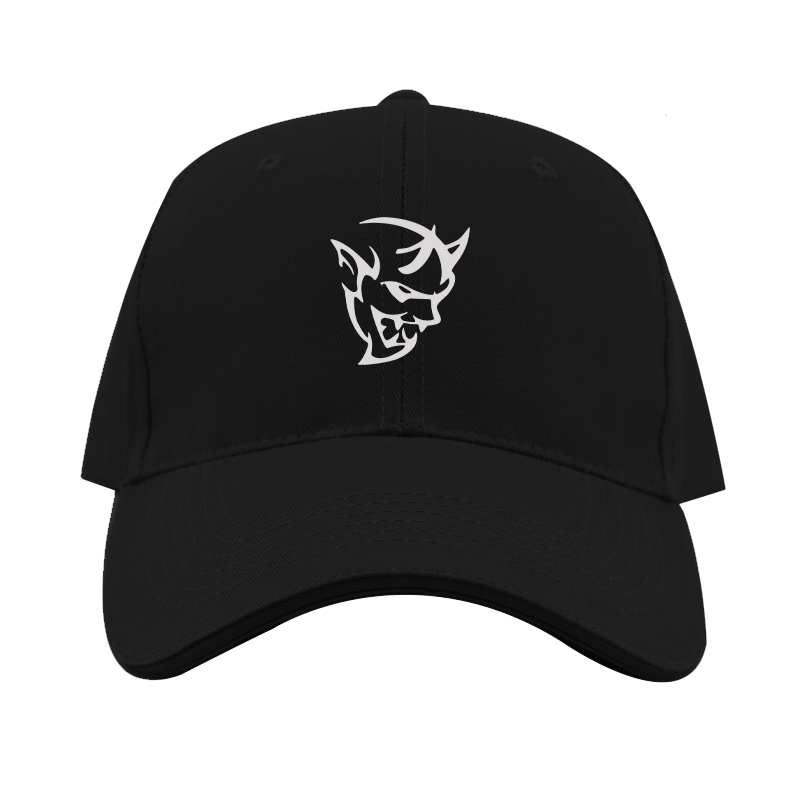 Dodge Demon Logo Dad Baseball Cap Hat