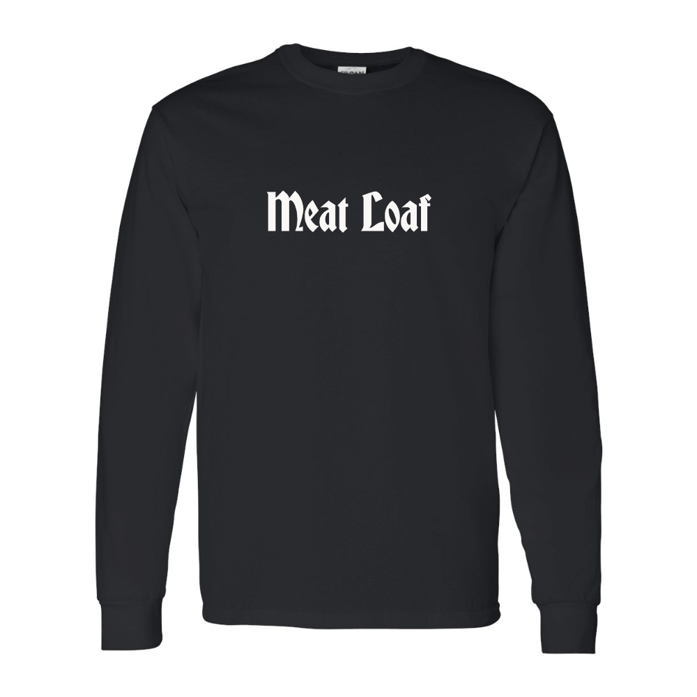 Men's Meat Loaf Gildan Heavy Cotton Long Sleeve T-Shirt