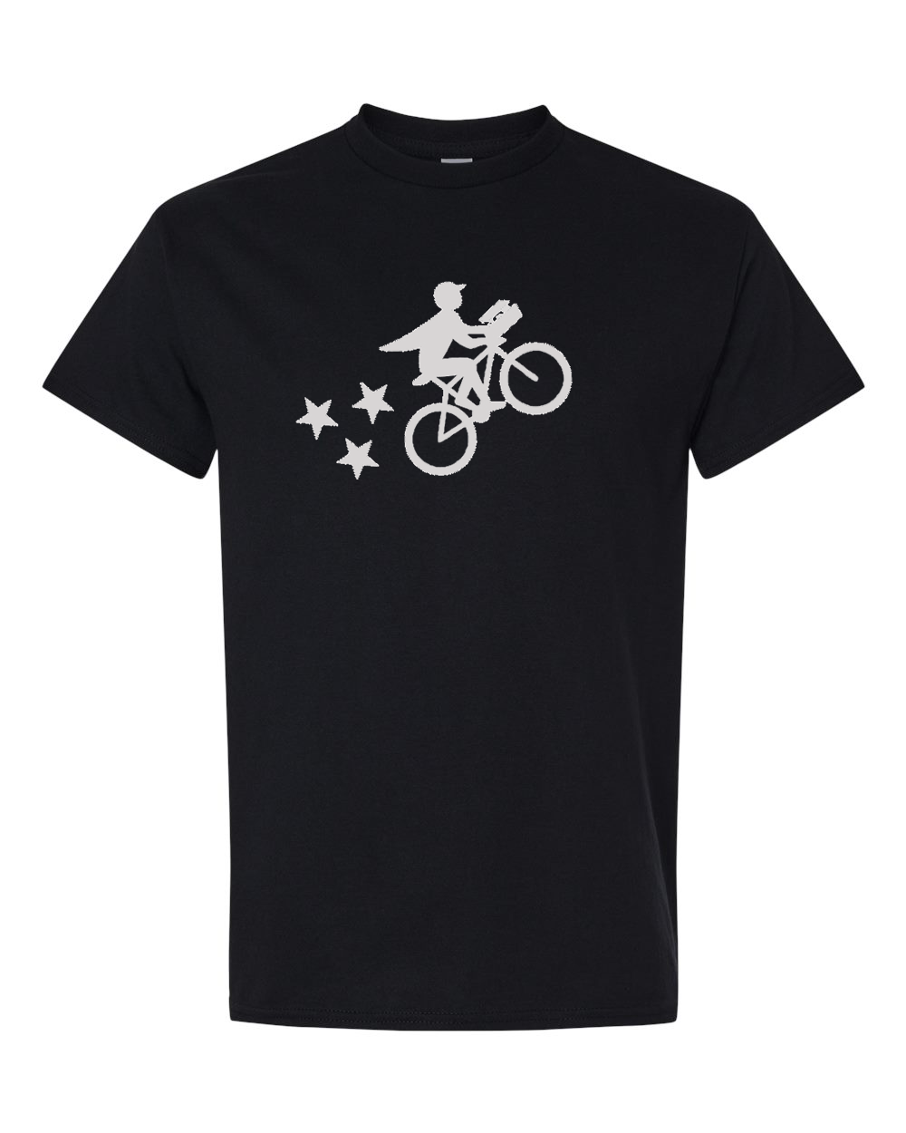 Men's Postmates Bike Gildan Heavy Cotton T-Shirt