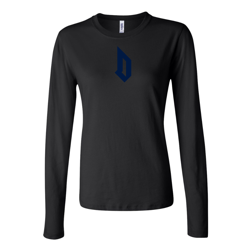 BELLA CANVAS Duquesne Dukes Jersey Long Sleeve Tee